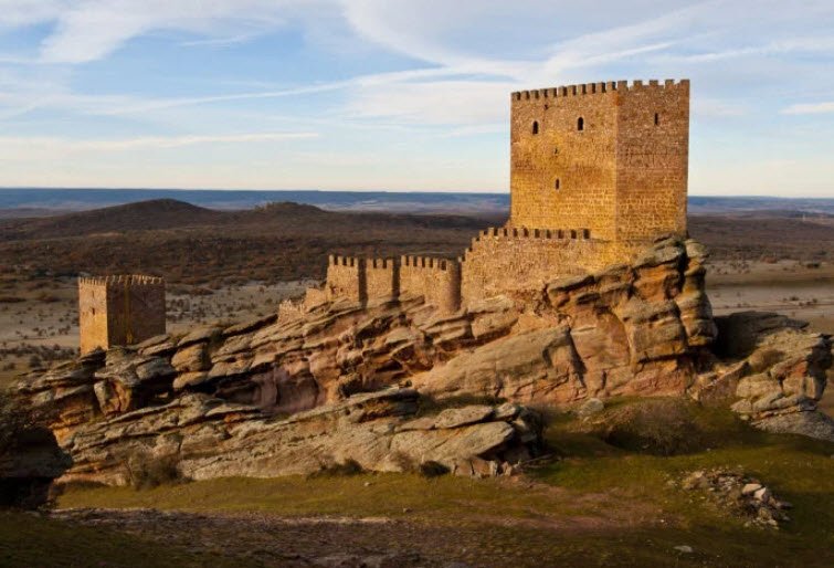 Castillo de Zafra Frongia, Spain
